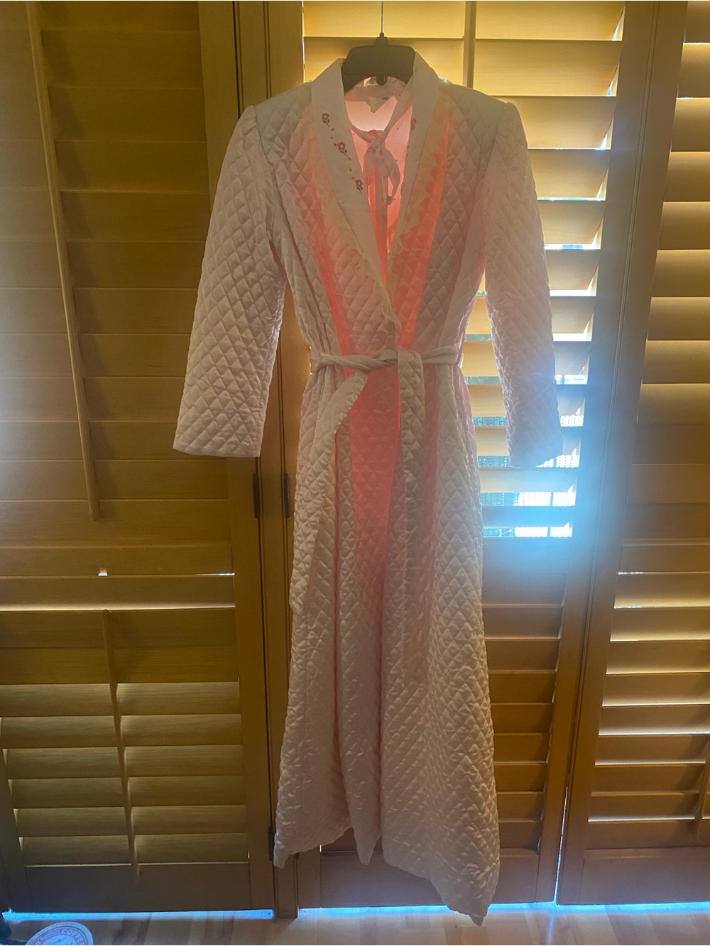 Vintage 1970s  Imagnin/ Eve Stillman Robe Camisole set